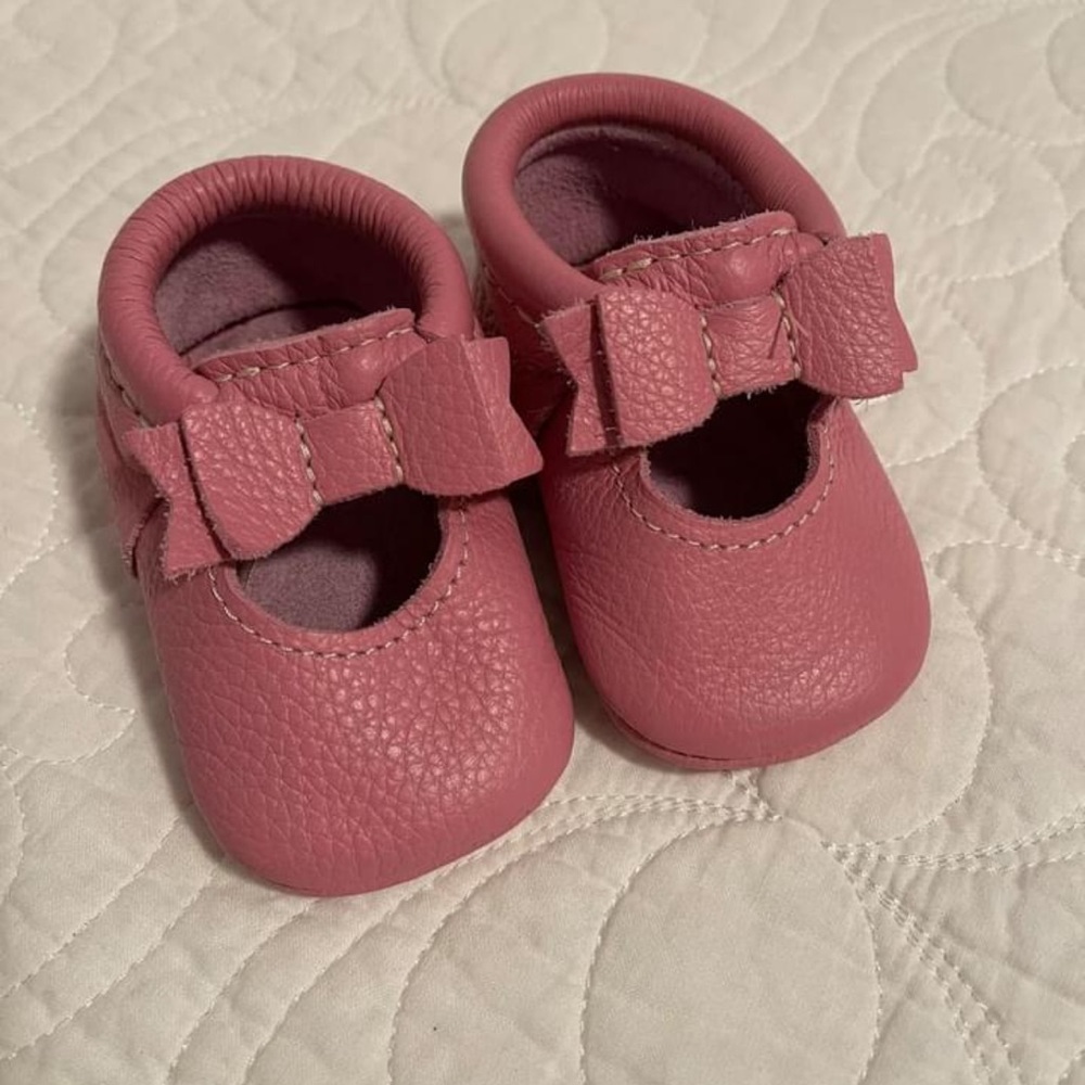 Freshly Picked Peony Ballet Flat Bow Mocc